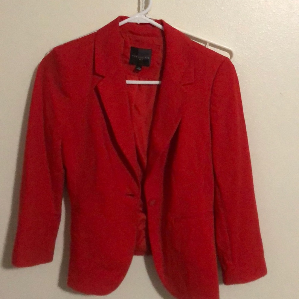 Red blazer